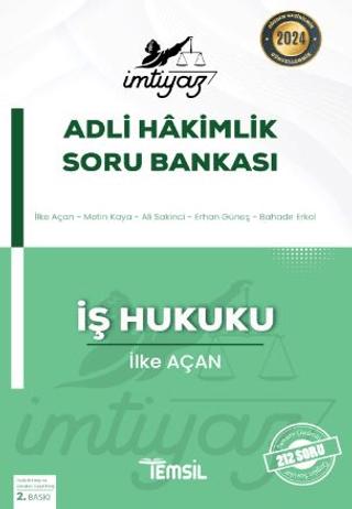 İmtiyaz Adli Hakimlik Soru Bankası İş Hukuku | Temsil Kitap (Ciltsiz) - Resim 1