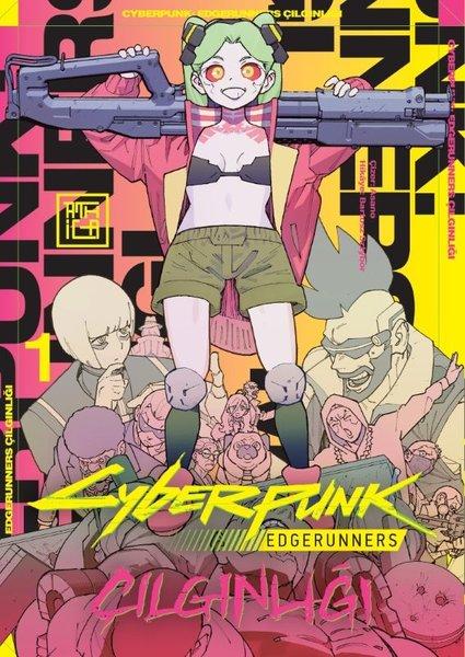 Cyberpunk: Edgerunners Çılgınlığı Cilt 1 | Athica Yayınları (İnce Kapak) - Resim 1