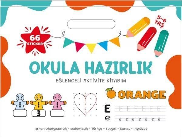Okula Hazırlık Eğlenceli Aktivite Kitabım | Çocuk Akademi Yayınları (İnce Kapak) - Resim 1