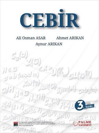 Cebir | Palme Yayıncılık (Ciltsiz) - Resim 1