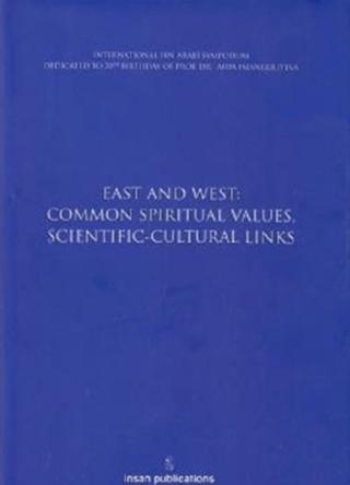 East And West: Common Spiritual | İnsan Publications (Ciltli) - Resim 1