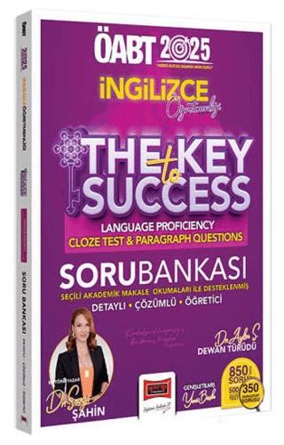 2025 ÖABT İngilizce Öğretmenliği The Key To Cloze Test And Paragraph Questions Tamamı Detaylı Çözümlü Soru Bankası
