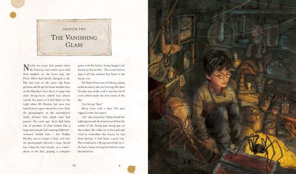 Harry Potter and the Philosophers Stone: Illustrated Edition | Bloomsbury (İnce Kapak) - Resim 2
