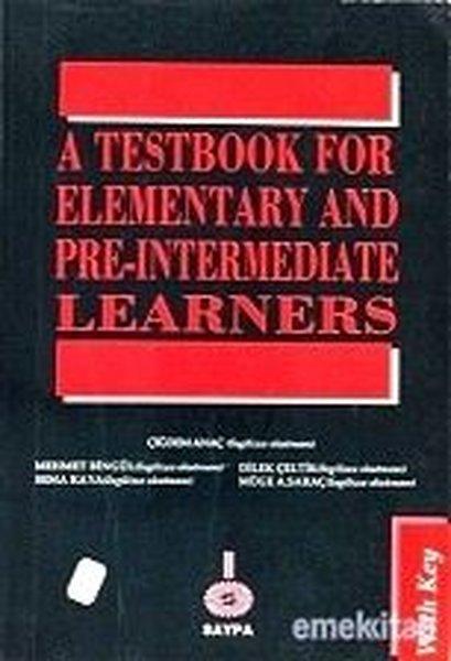 A Testbook Of Elementary and Pre - Intermadiate Learners | Saypa Yayın Dağıtım (İnce Kapak) - Resim 1