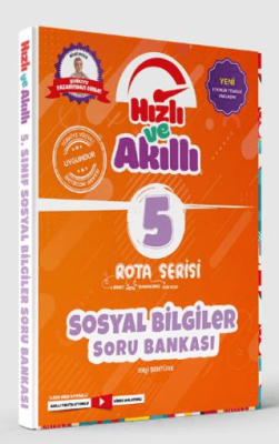 5. Sınıf Sosyal Bilgiler Rota Serisi Hızlı ve Akıllı Soru Bankası - Kolektif kitap kapağı