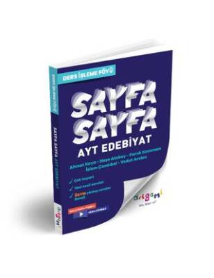 AYT Edebiyat Sayfa Sayfa Ders İşleme Föyü Tammat Yayıncılık - Kolektif kitap kapağı