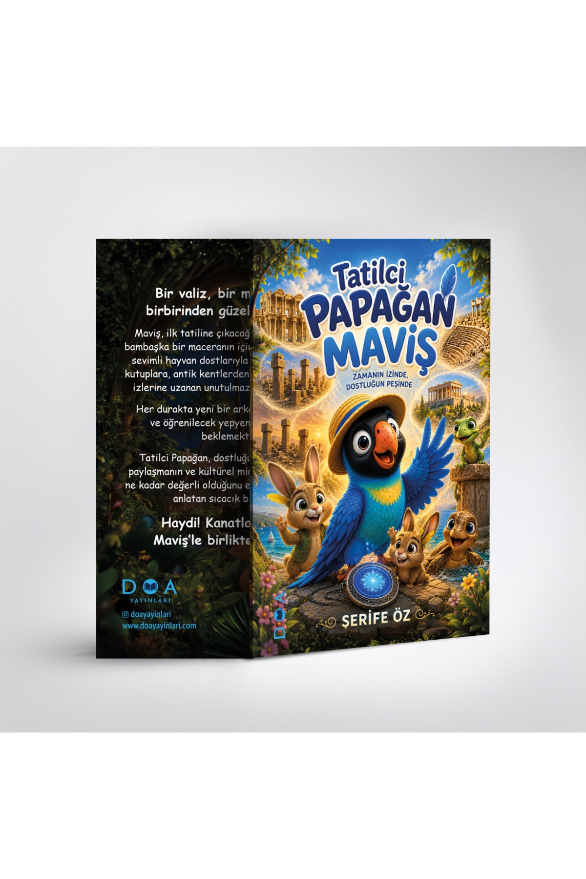 Tatilci Papağan - Şerife Öz kitap kapağı