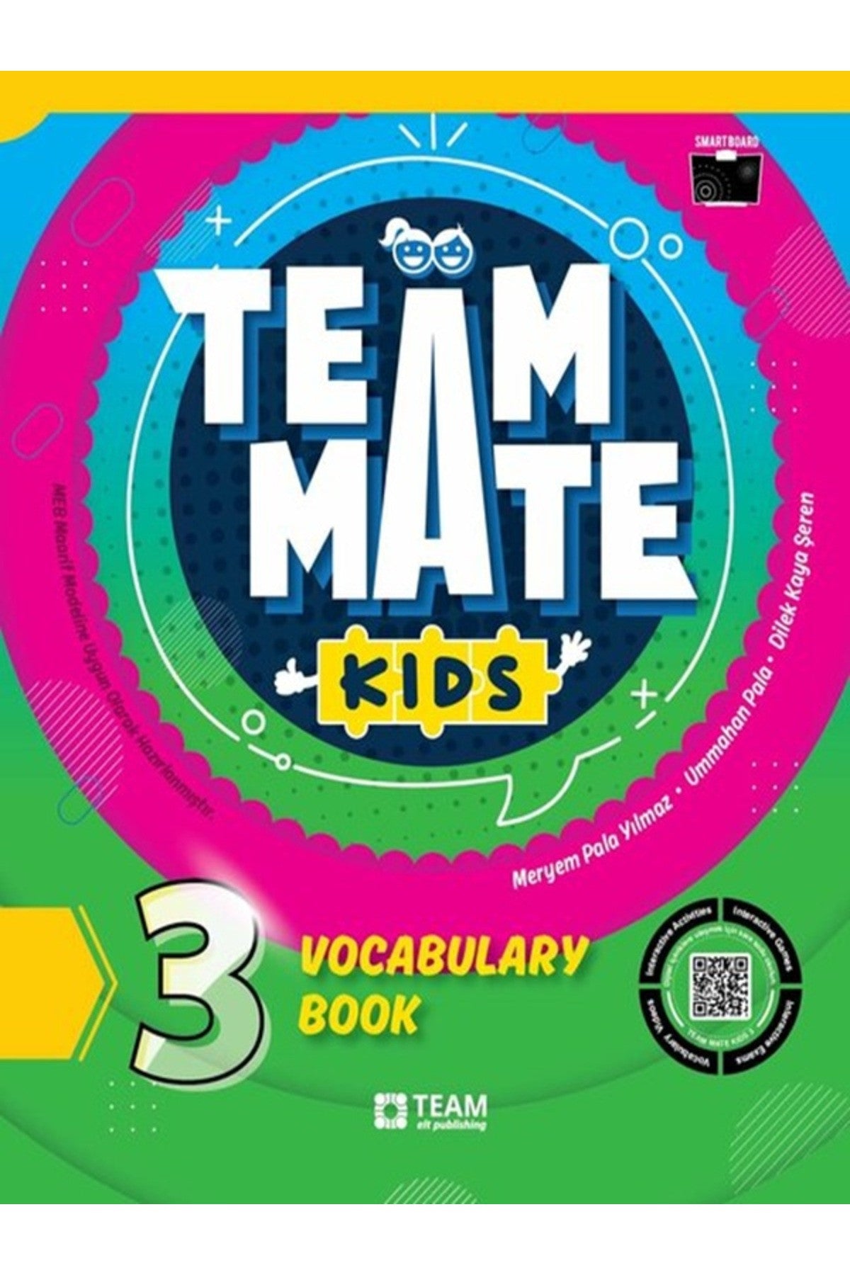 TeamMate Kids 3 Vocabulary Book kitap kapağı