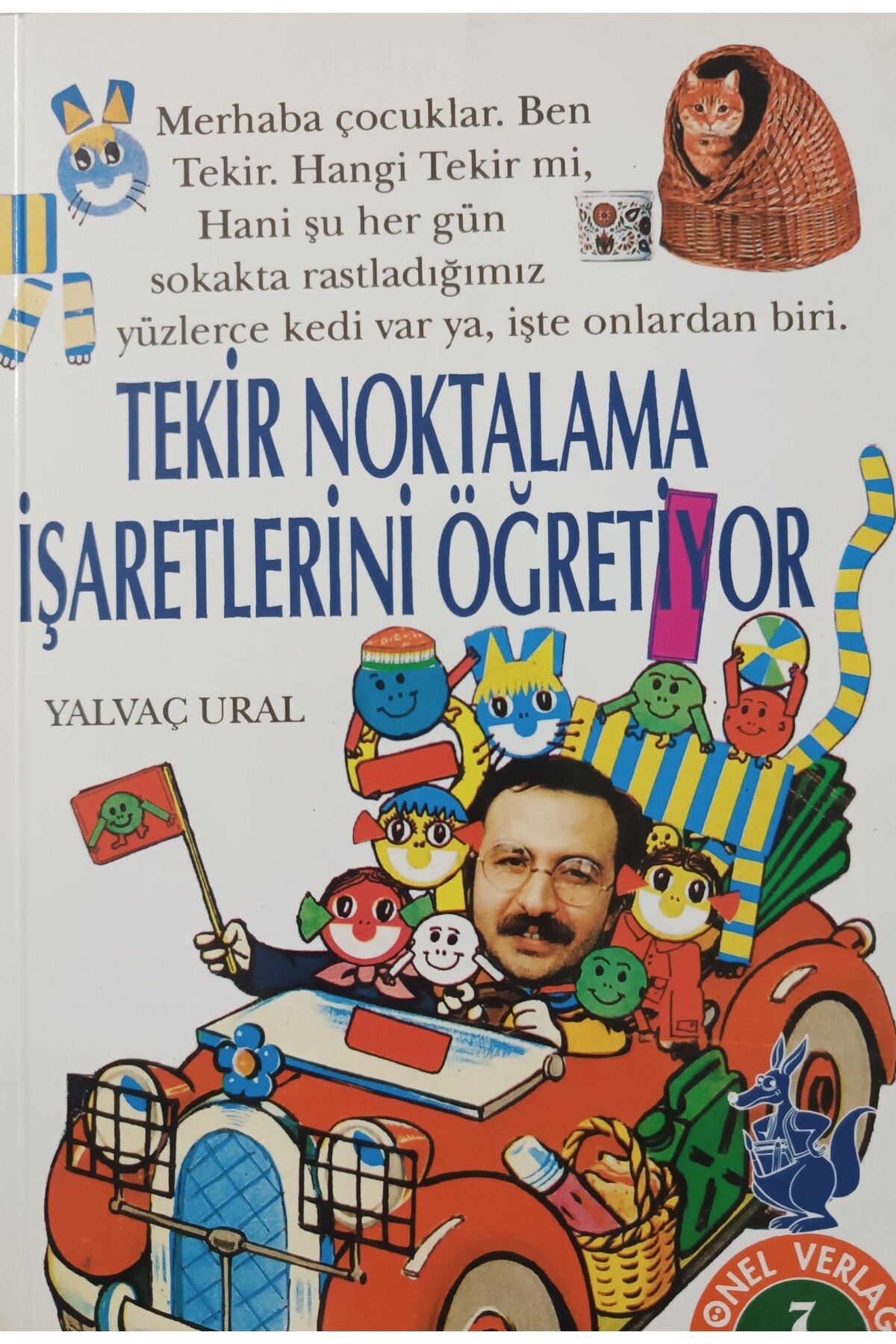 Tekir Noktalama İşaretlerini Öğretiyor kitap kapağı