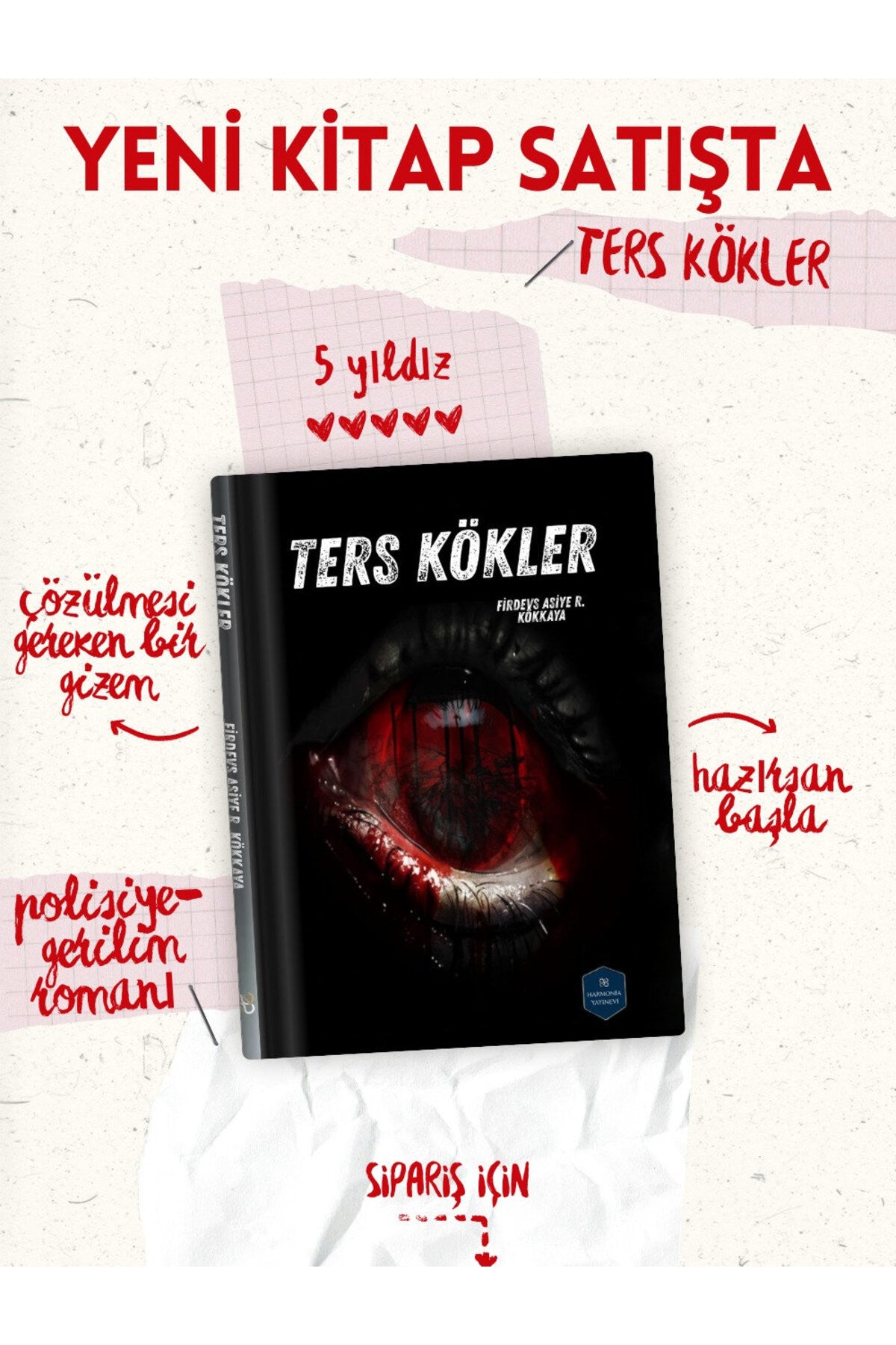 Ters Kökler kitap kapağı