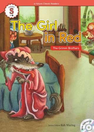 The Girl in Red +Hybrid CD (eCR Starter) - Brothers Grimm kitap kapağı
