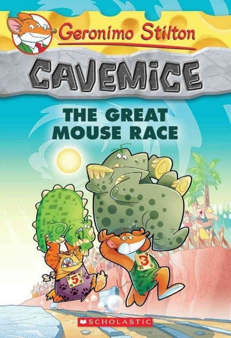 Nüans Publishing The Great Mouse Race (Geronimo Stilton Cavemice #5 kitap kapağı