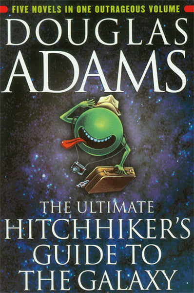 The Ultimate Hitchhiker's Guide The Galaxy - Douglas Adams kitap kapağı