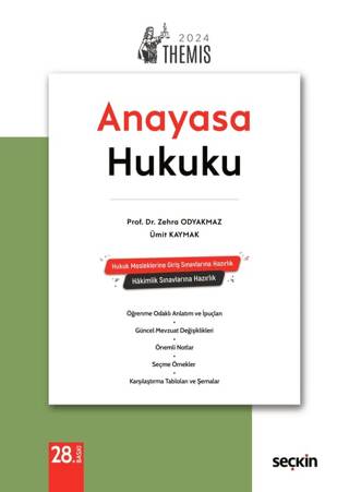 THEMIS - Anayasa Hukuku - Zehra Odyakmaz kitap kapağı