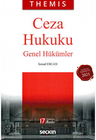 THEMIS - Ceza Hukuku Genel Hükümler - İsmail Ercan kitap kapağı