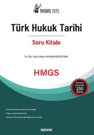 Themis – Türk Hukuk Tarihi Soru Kitabı - Müge Vatansever Öztürk kitap kapağı