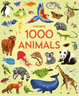 1000 Animals | Usborne (Ciltsiz) - Resim 1