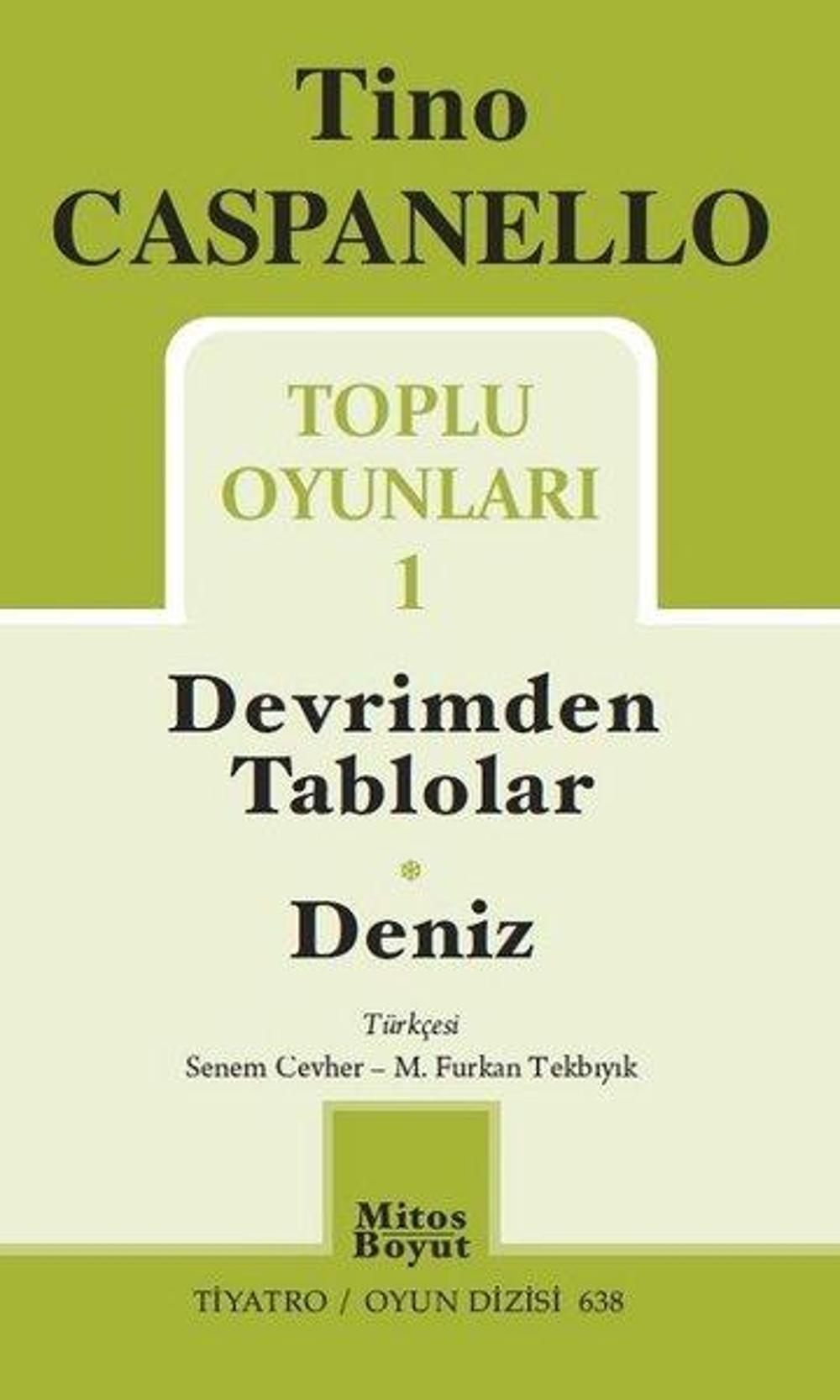 Tino Caspanello Toplu Oyunları-1 | Mitos Boyut Yayınları
