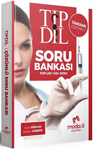 TIPDİL Tamamı Çözümlü Soru Bankası - Suat Gürcan kitap kapağı