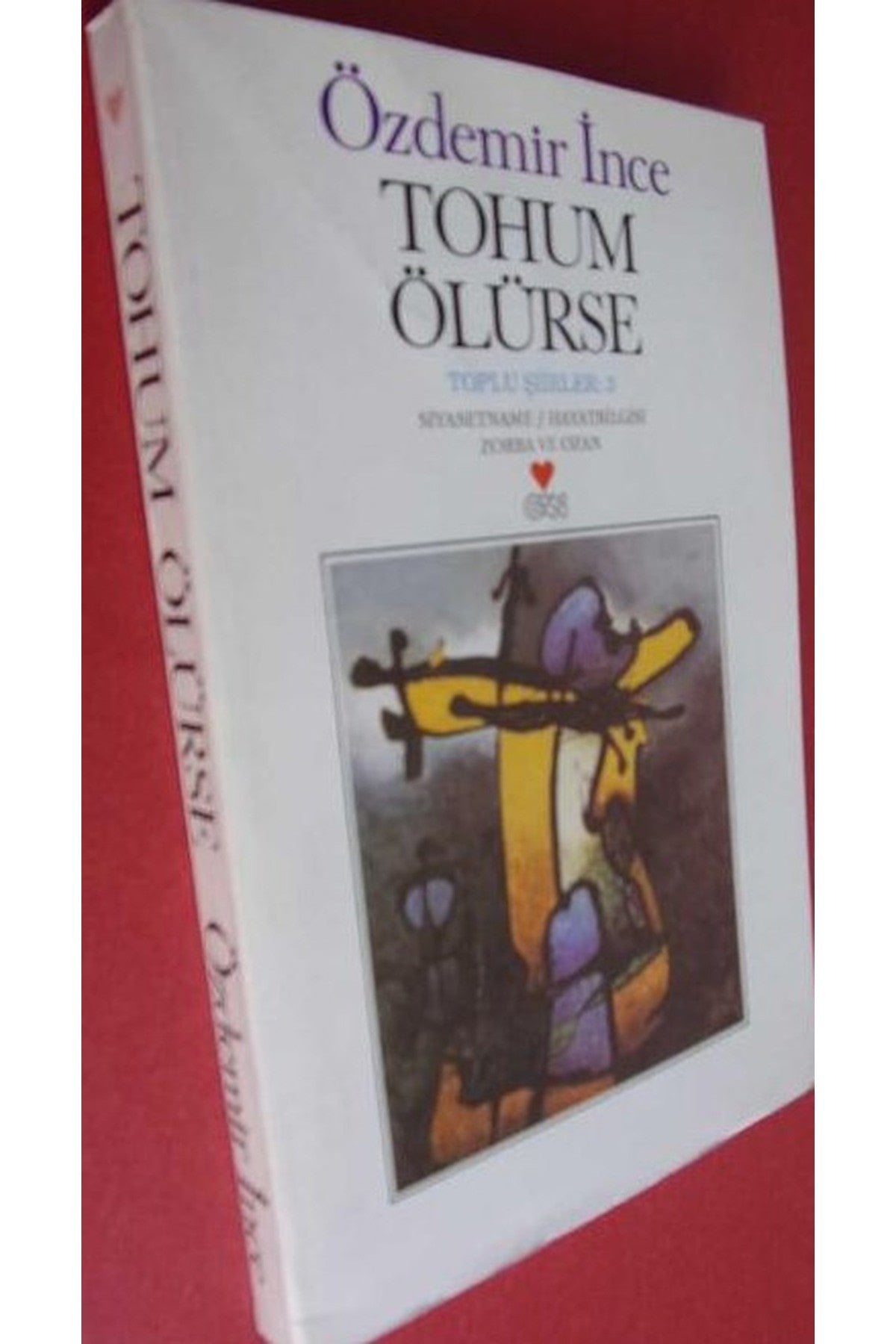 Tohum Ölürse - Özdemir İnce (1994 Basım) kitap kapağı