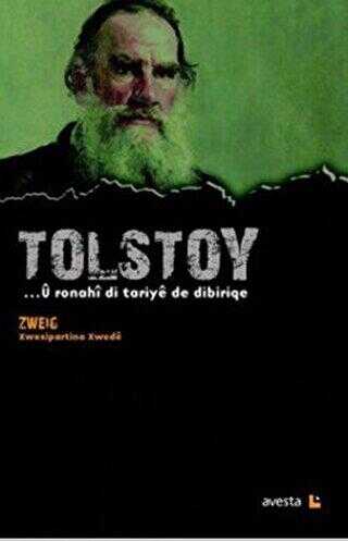 Tolstoy - U Ronahi di Tariye de Dibiriqe - Stefan Zweig kitap kapağı