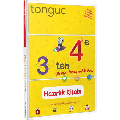 Tonguç 3 Ten 4 E Hazırlık Kitabı - Kolektif kitap kapağı