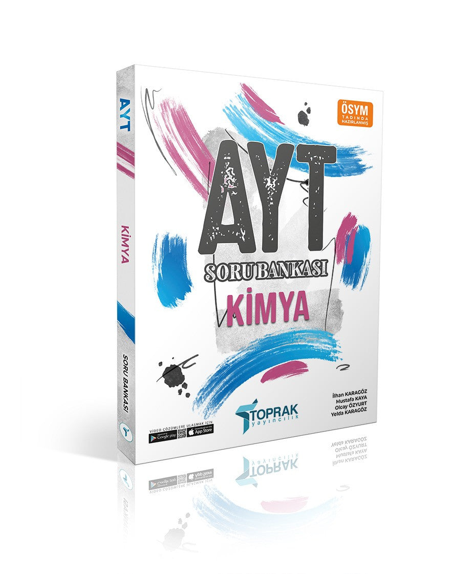 Toprak 2024 Ayt Kimya Soru Bankası kitap kapağı