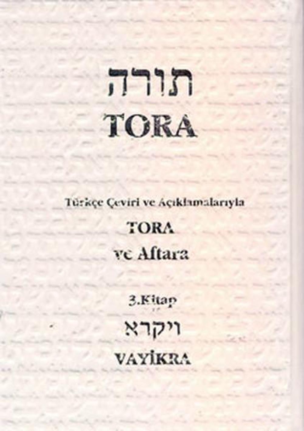 Tora ve Aftara 3. Kitap - Vayikra | Gözlem Gazetecilik Basın ve Yayın A