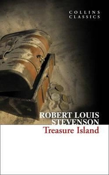 Treasure Island - Robert Louis Stevenson kitap kapağı