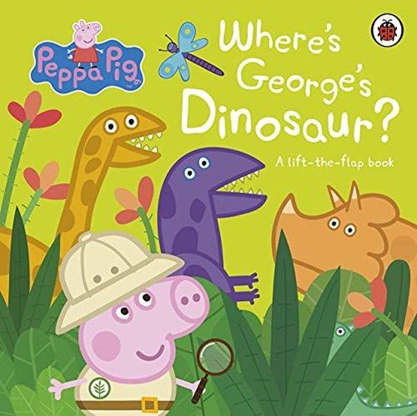 Peppa Pig: Where's George's Dinosaur?: A Lift The Flap Book | Penguin Random House Children's UK (Ciltli) - Resim 1