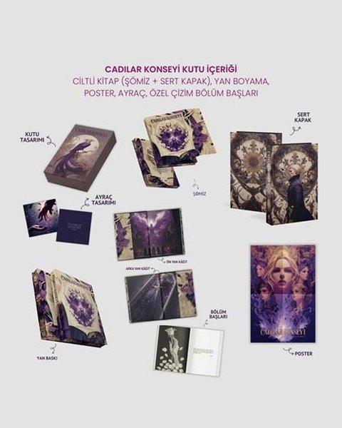 Cadılar Konseyi Seti - Kutulu | Ren Kitap (Ciltli) - Resim 1