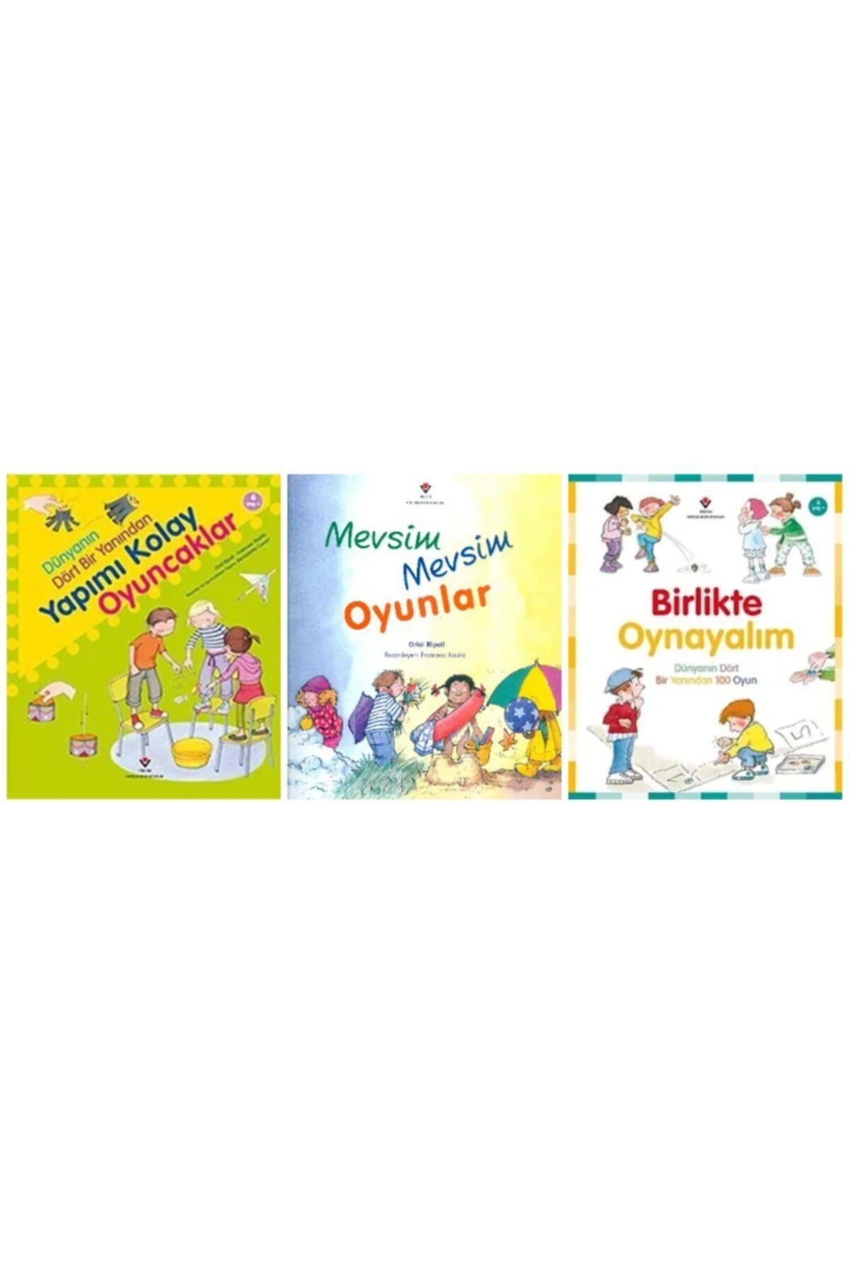 Tübitak Yayınları Tübitak Oyuncak Ve Oyun Kitapları Set 3 Kitap kitap kapağı