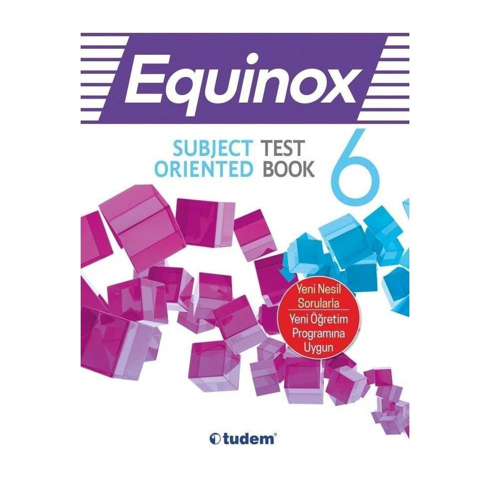 6. Sınıf Equinox Subject Oriented Test Book kitap kapağı