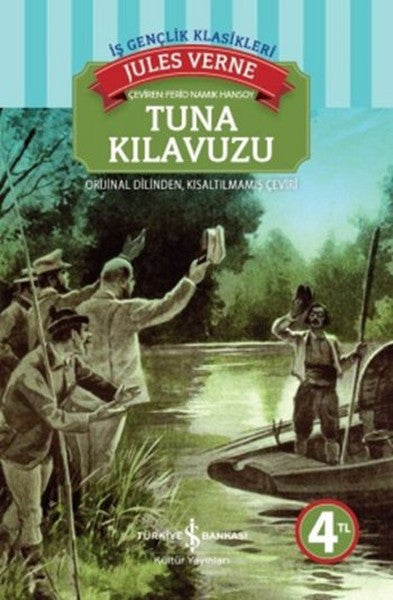 İş Bankası Kültür Yayınları Tuna Kılavuzu - Jules Verne kitap kapağı