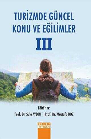 Turizmde Güncel Konu ve Eğilimler 3 - Mustafa Boz kitap kapağı