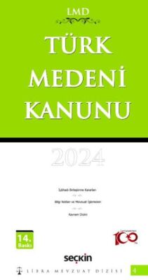 Türk Medeni Kanunu - LMD–4 - Mutlu Dinç kitap kapağı