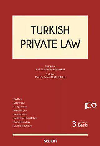 Turkish Private Law - Ferna İpekel Kayalı kitap kapağı