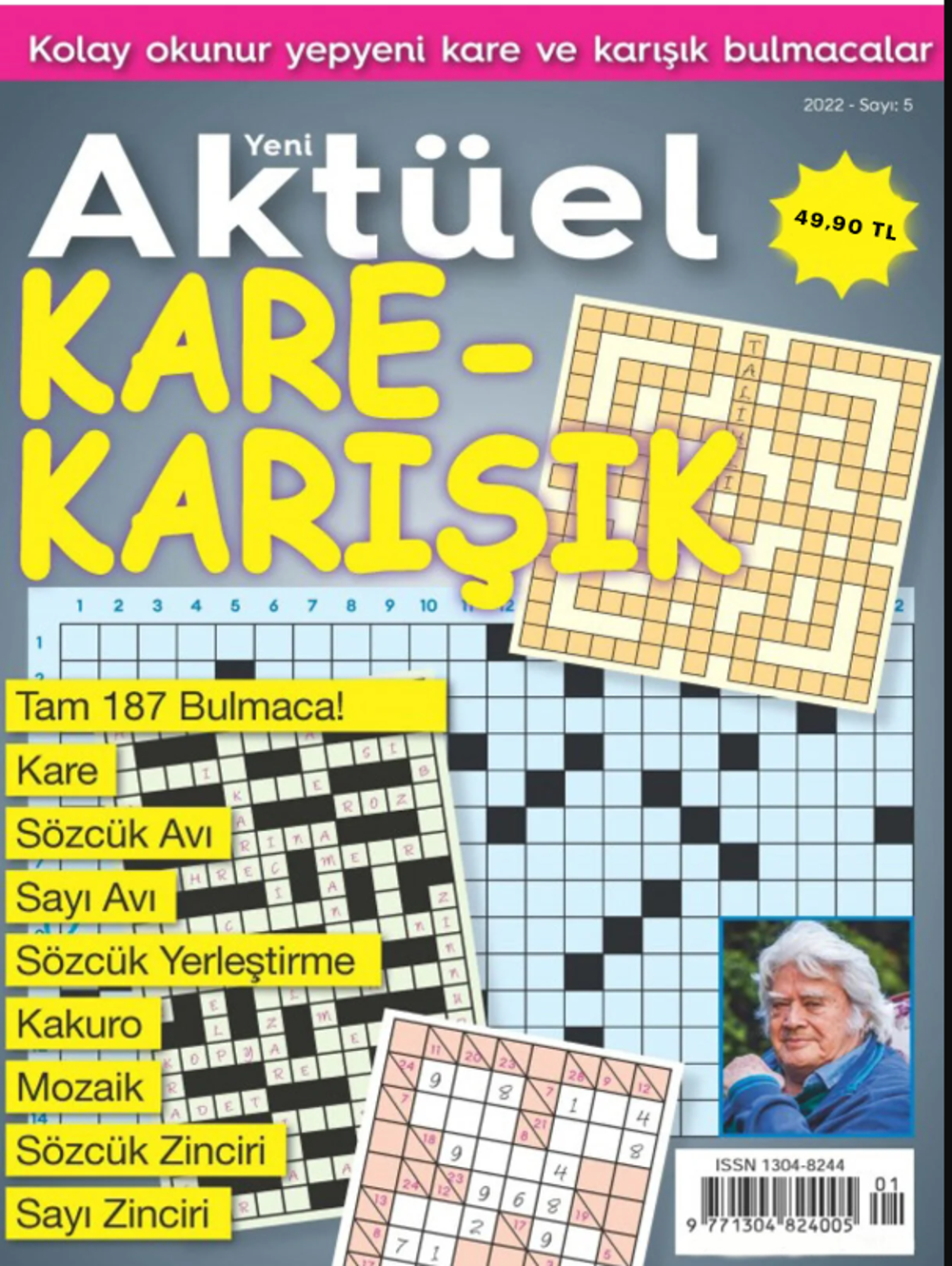 Turkuvaz Dergi Aktüel Kare Karışık Bulmaca Sayı 5 | Turkuvaz Dergi