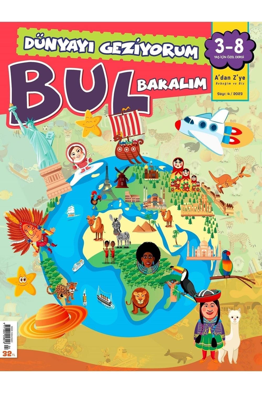 Turkuvaz Dergi Dünyayı Geziyorum Bul Bakalım Sayı 4 | Turkuvaz Dergi