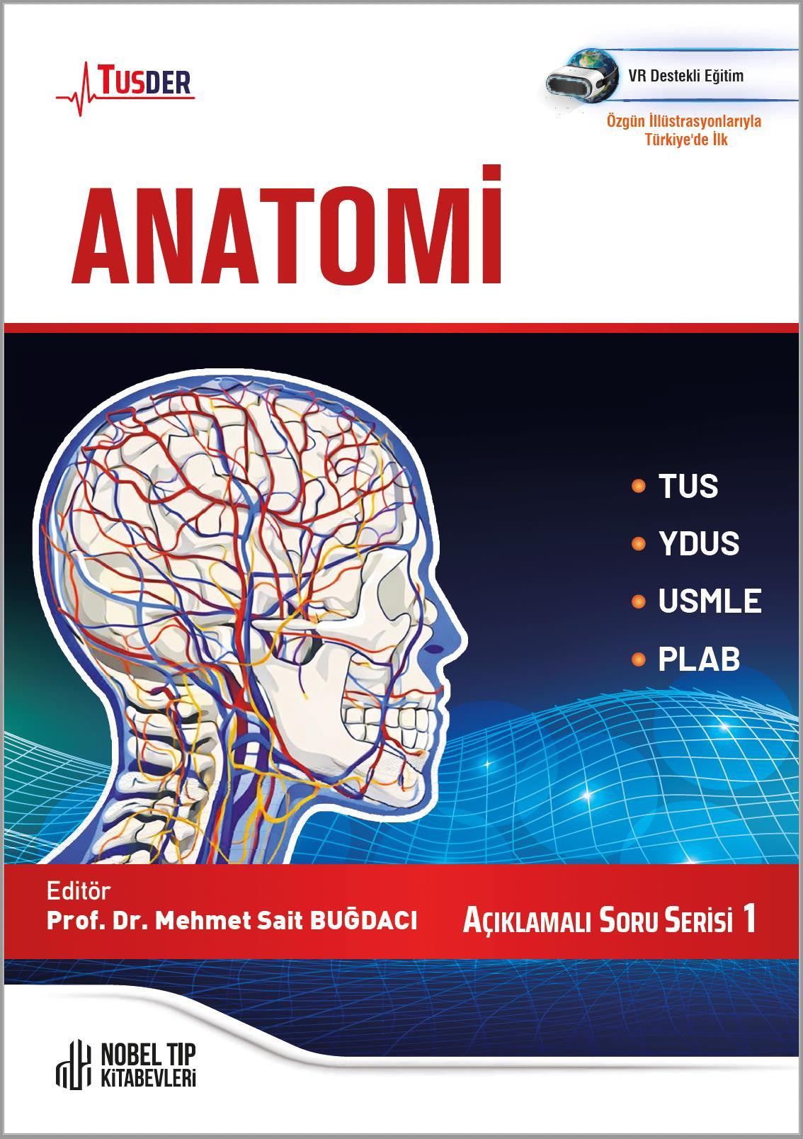 TUSDER Anatomi Açıklamalı Soru Serisi 1 kitap kapağı