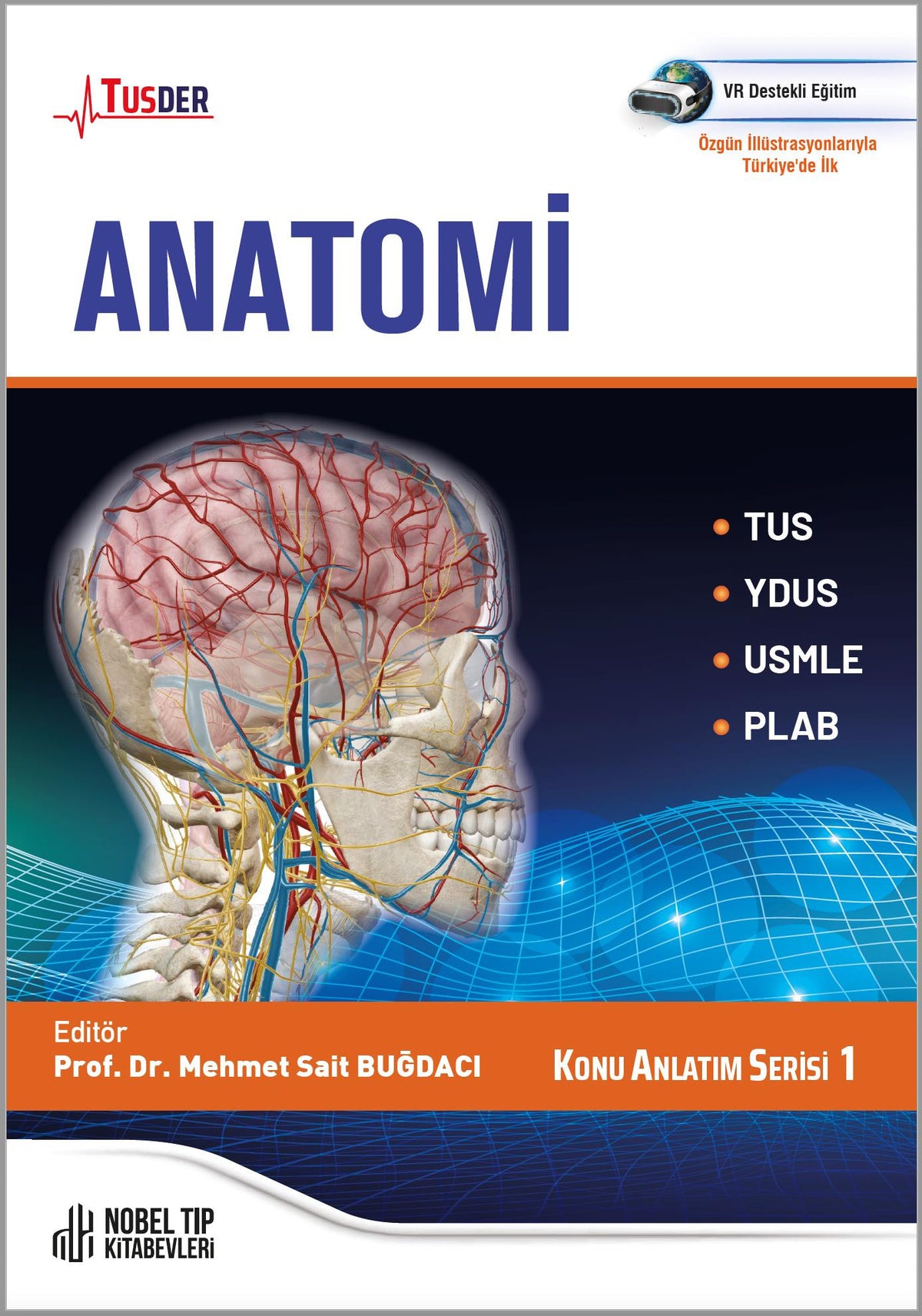 TUSDER Anatomi Konu Anlatım Serisi: 1 kitap kapağı