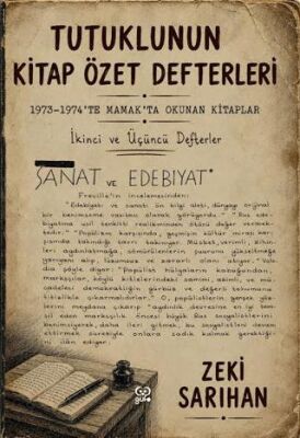 Tutuklunun Kitap Özet Defterleri - Zeki Sarıhan kitap kapağı