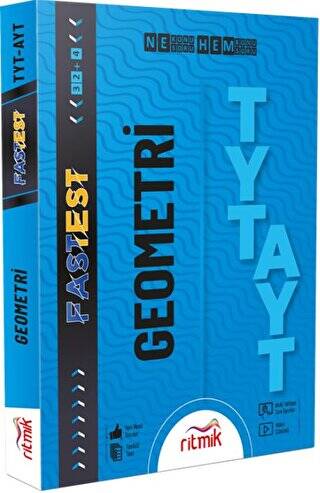 TYT AYT Geometri Fastest 34+3 - Kolektif kitap kapağı