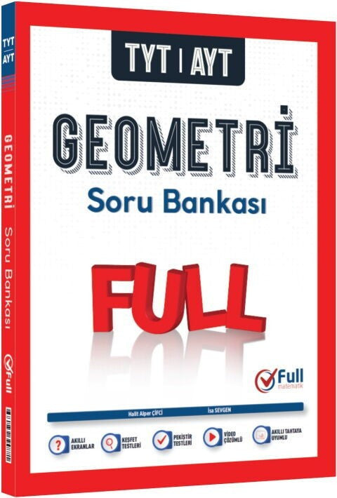 TYT AYT Geometri Soru Bankası Full Matematik Yayınları kitap kapağı