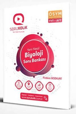 Sorukolik Yayınları TYT-AYT Yeni Nesil Biyoloji Soru Bankası - Kolektif kitap kapağı
