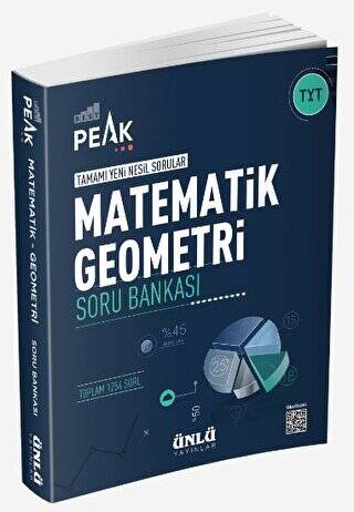 Tyt Matematik Geometri Soru Bankası Peak - Ünlü - Kolektif kitap kapağı