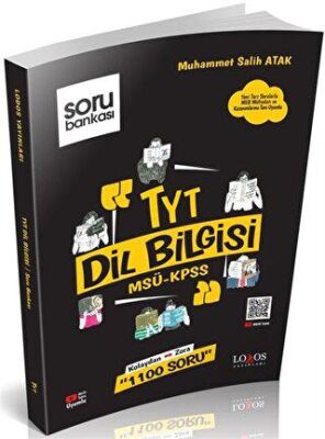 TYT Dil Bilgisi Soru Bankası - Muhammet Salih Atak kitap kapağı