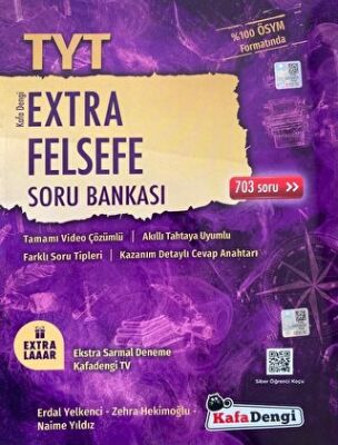 Kafadengi 2024 Tyt Felsefe Extra Soru Bankası - Kolektif kitap kapağı