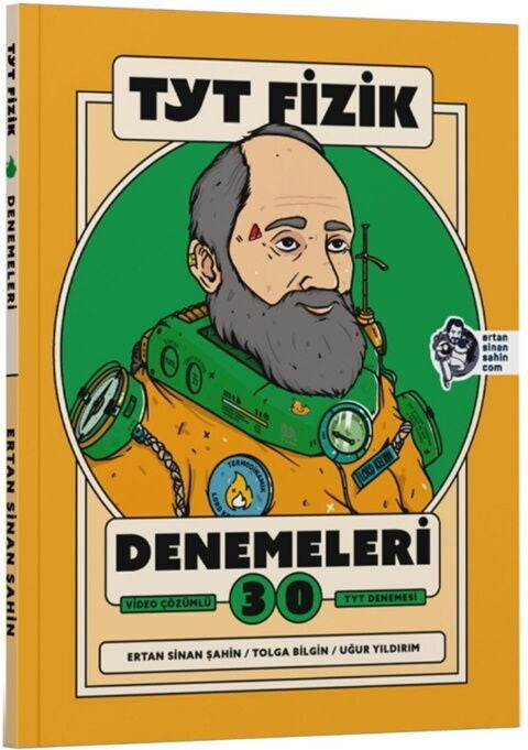 TYT Fizik Denemeleri Video Çözümlü 30 TYT Denemesi - Ertan Sinan Şahin kitap kapağı