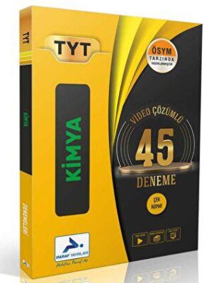 TYT Kimya Video Çözümlü 45 Deneme - Kolektif kitap kapağı